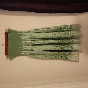 Worn once one size strapless dress